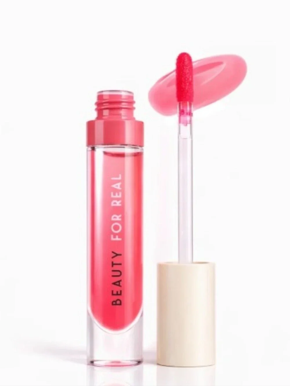 Beauty For Real Lip Revival Hi-Shine Hydrating Lip Oil In Strawberry Fields BNIB